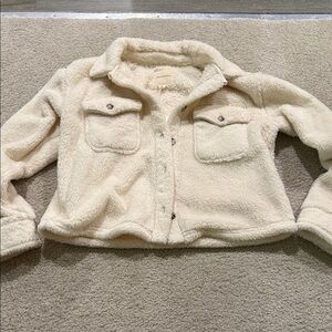 Thread & Supply Sherpa Cream Jacket